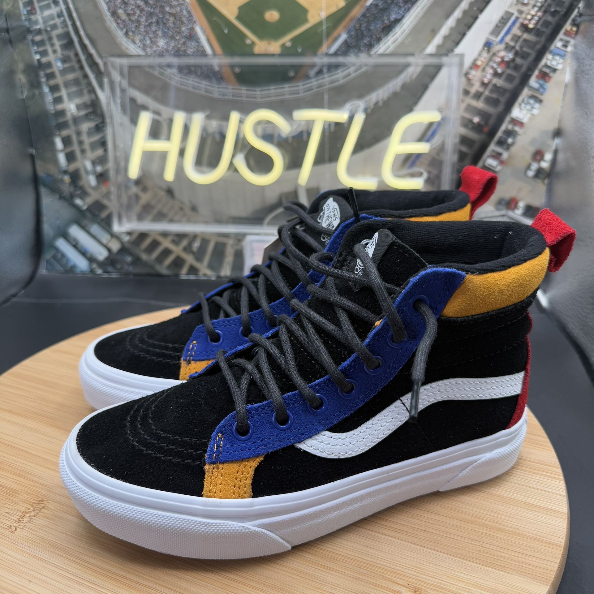 VANS SK8-HI 46 MTE DX 'BLACK SURF THE WEB' YOUTH SZ 2.5 - photo 3