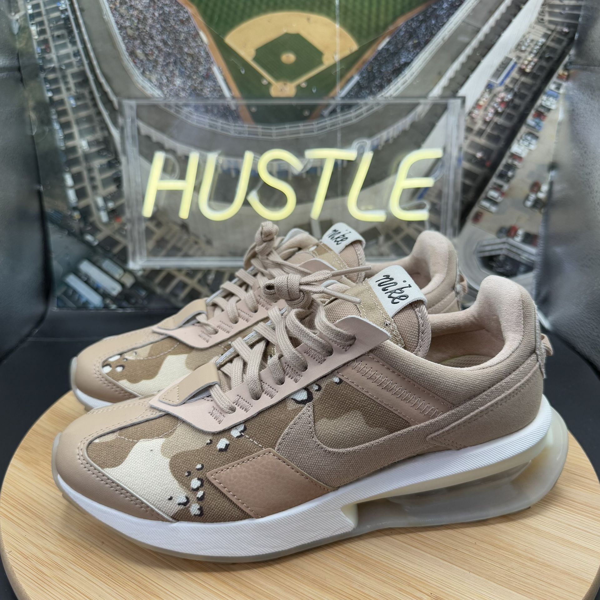 Nike Air Max Pre-Day Desert Camo Hemp Sail Women Size 7 - photo 3