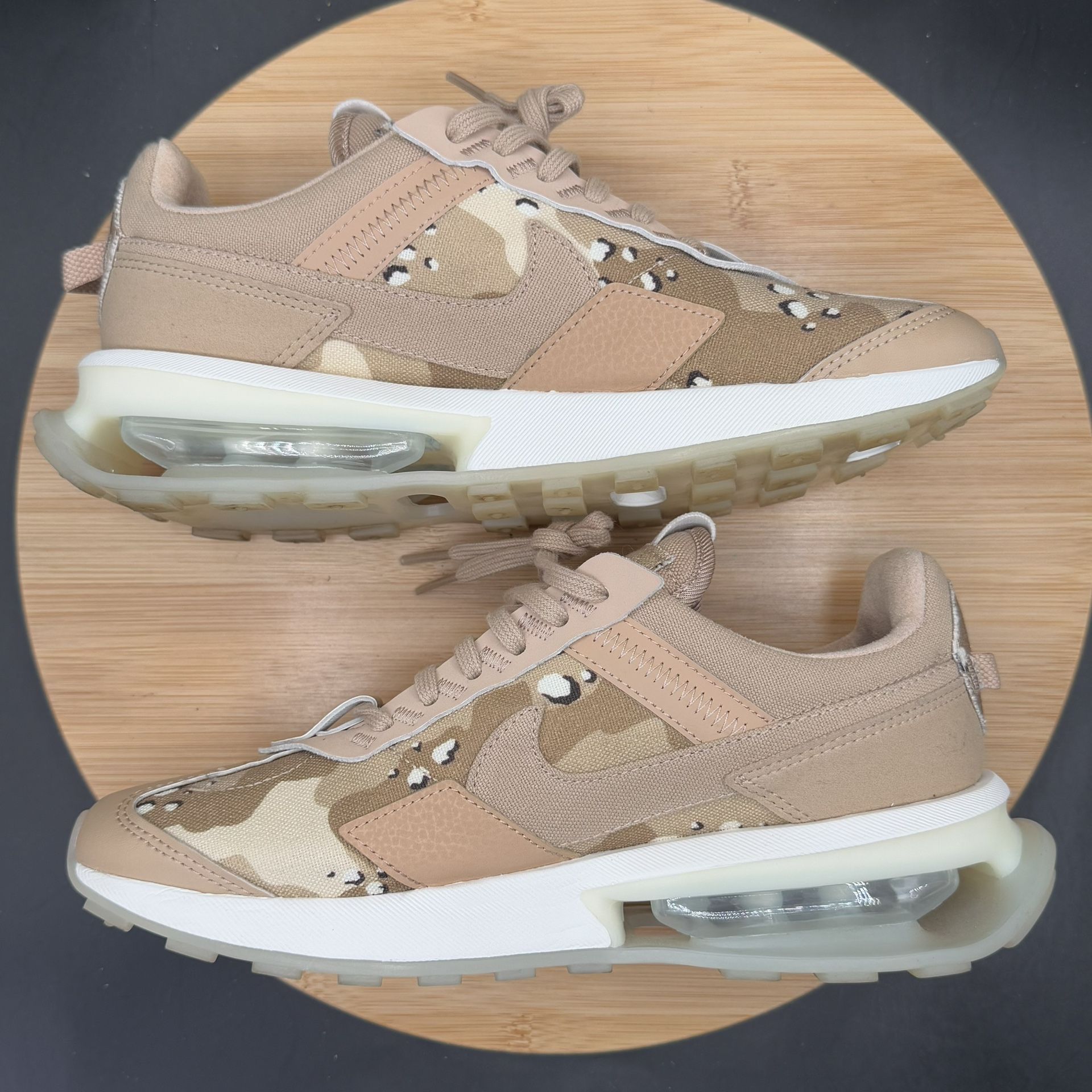 Nike Air Max Pre-Day Desert Camo Hemp Sail Women Size 7 - photo 5