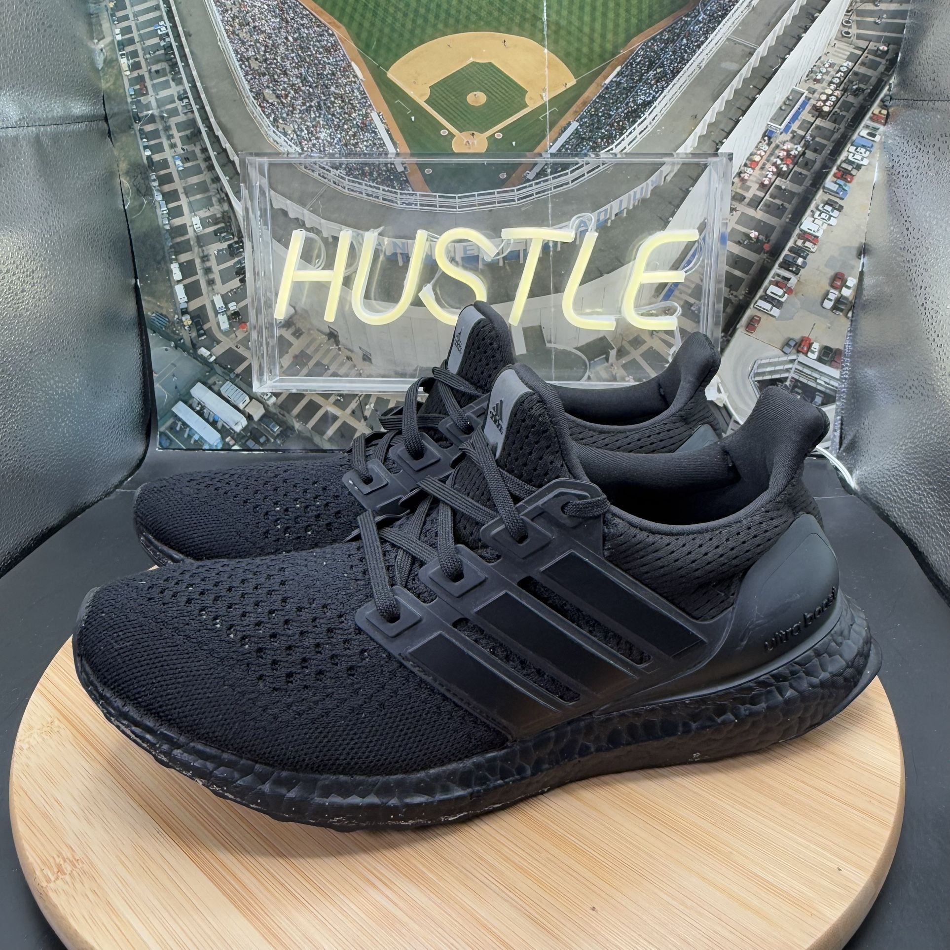 Adidas UltraBoost 1.0 DNA Triple Black Men's Running Shoes Sz 8. - photo 3