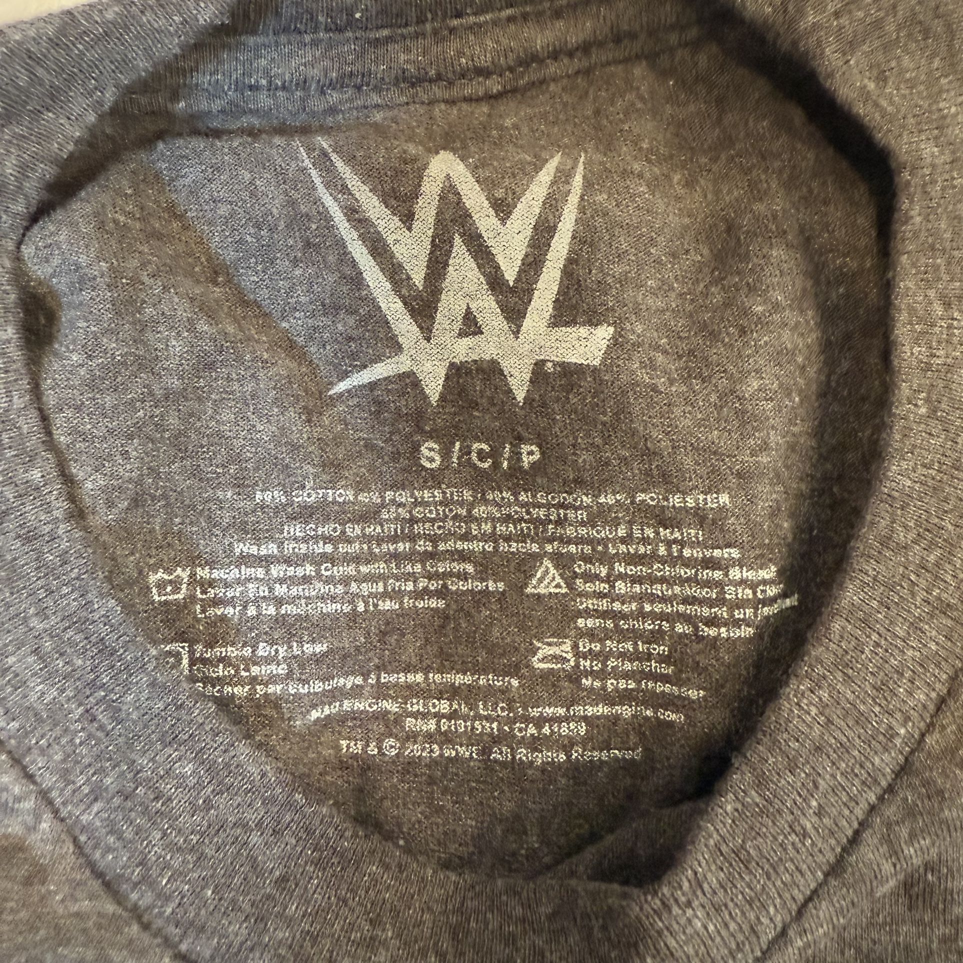 WWE WrestleMania T-Shirt Mens Small Graphic Print Ultimate Warri - photo 3