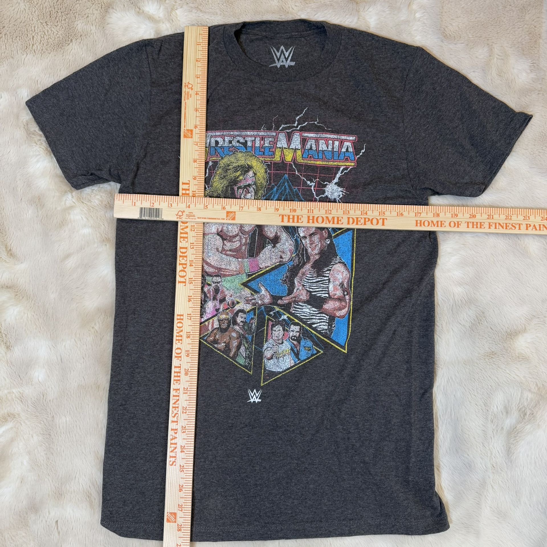 WWE WrestleMania T-Shirt Mens Small Graphic Print Ultimate Warri - photo 4