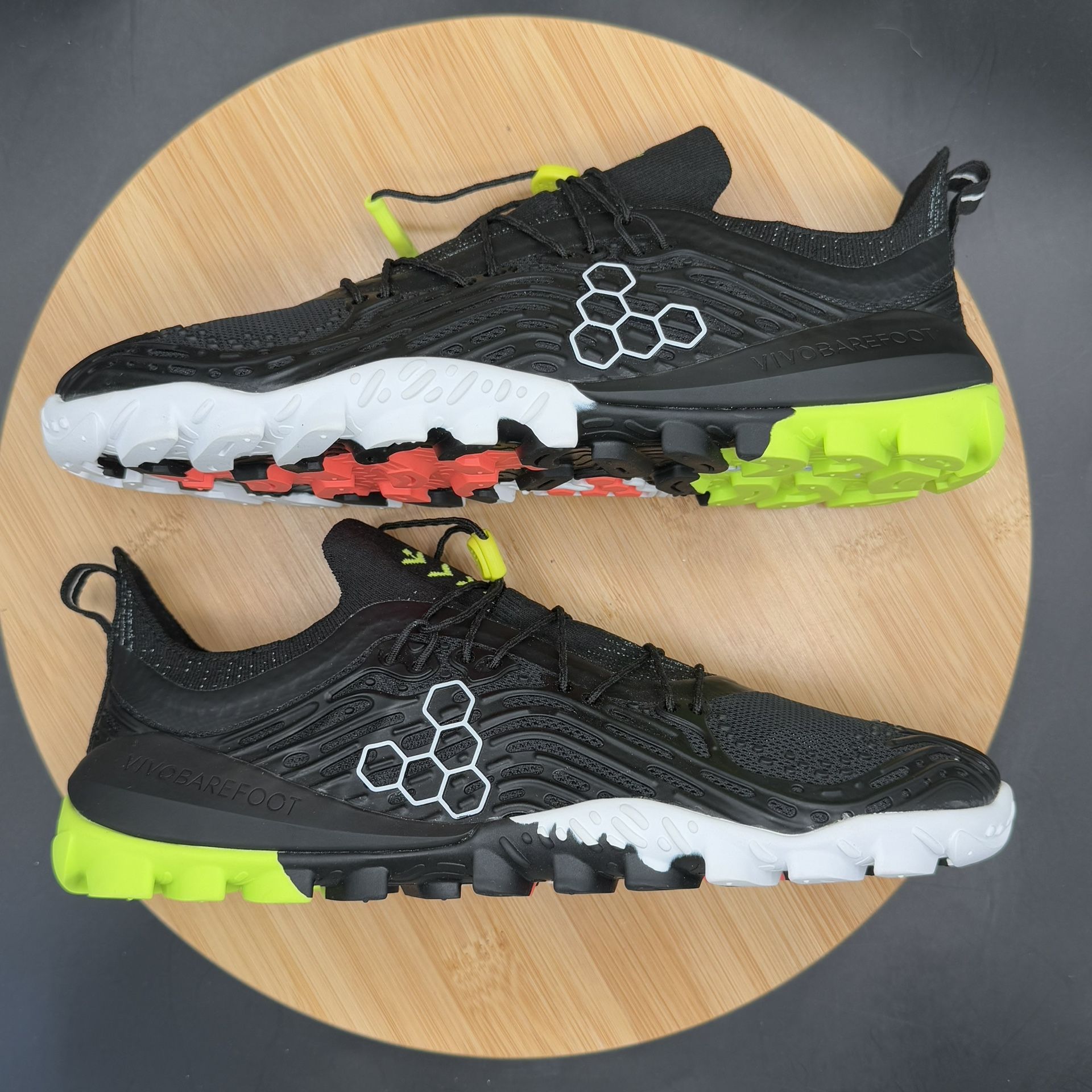 Vivobarefoot Women's Hydra ESC Obsidian Lemon Zest Sz 41 - photo 4