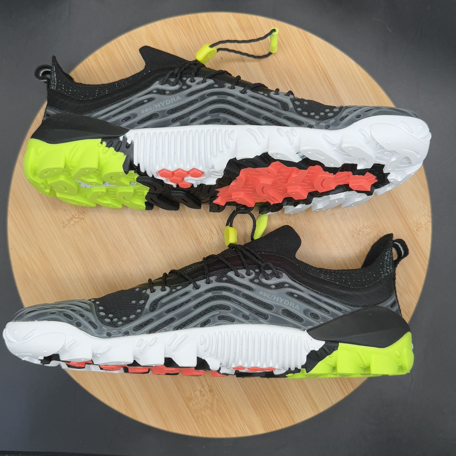 Vivobarefoot Women's Hydra ESC Obsidian Lemon Zest Sz 41 - photo 5