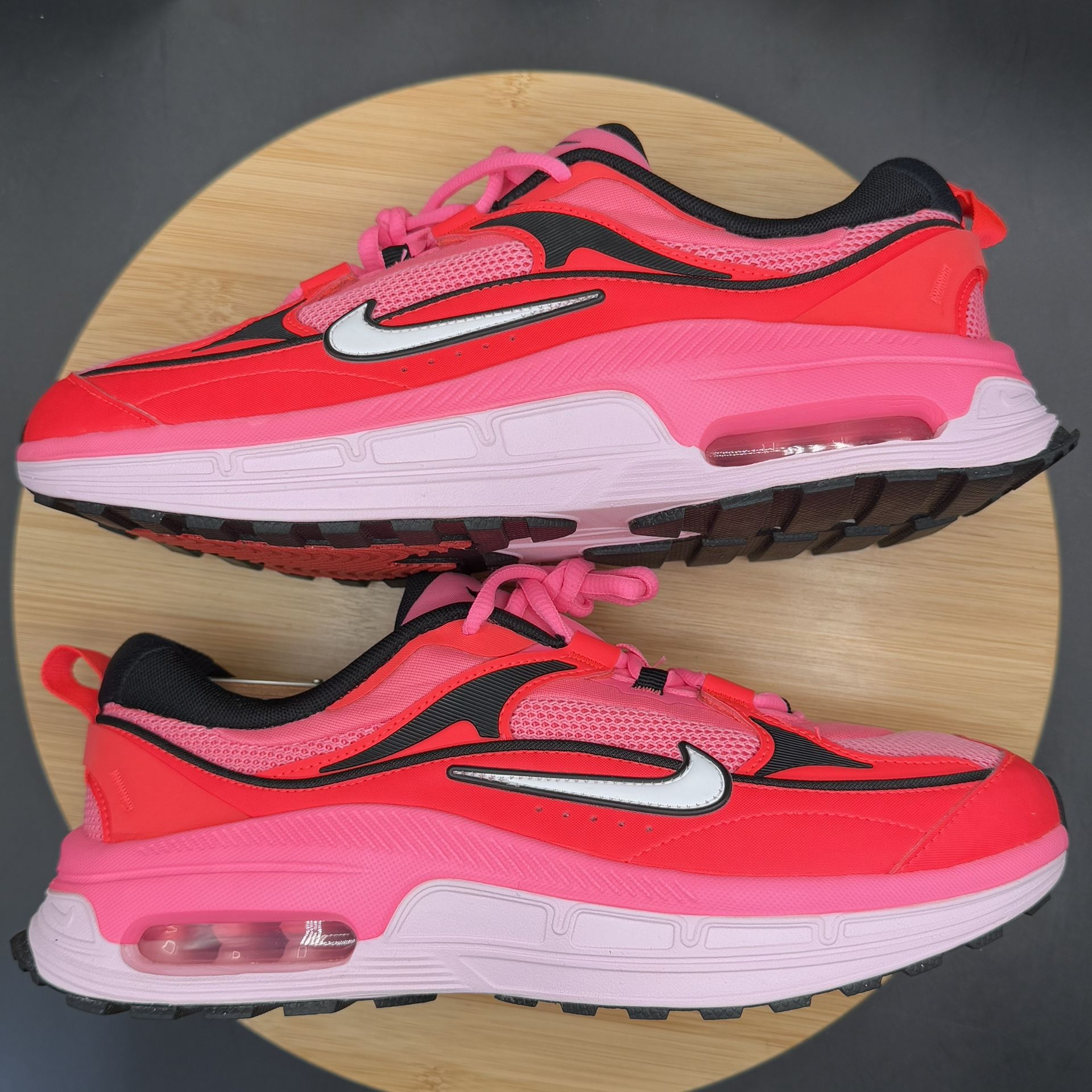 Nike Air Max Bliss Shoes Women's 10.5 Laser Pnk/White/Solar Red - photo 4