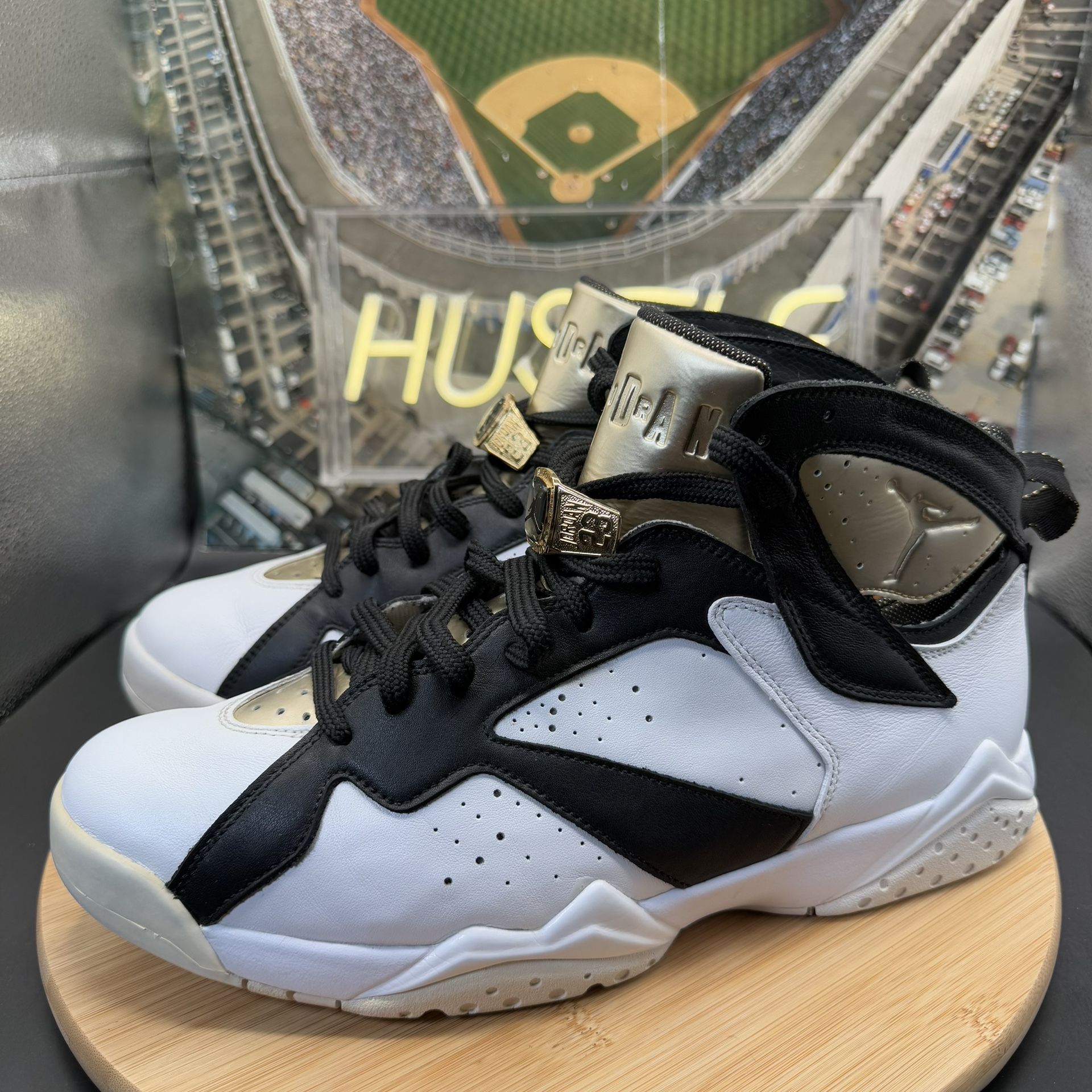 Air Jordan Retro 7 VII Championship Pack Champagne Size 11 - photo 3