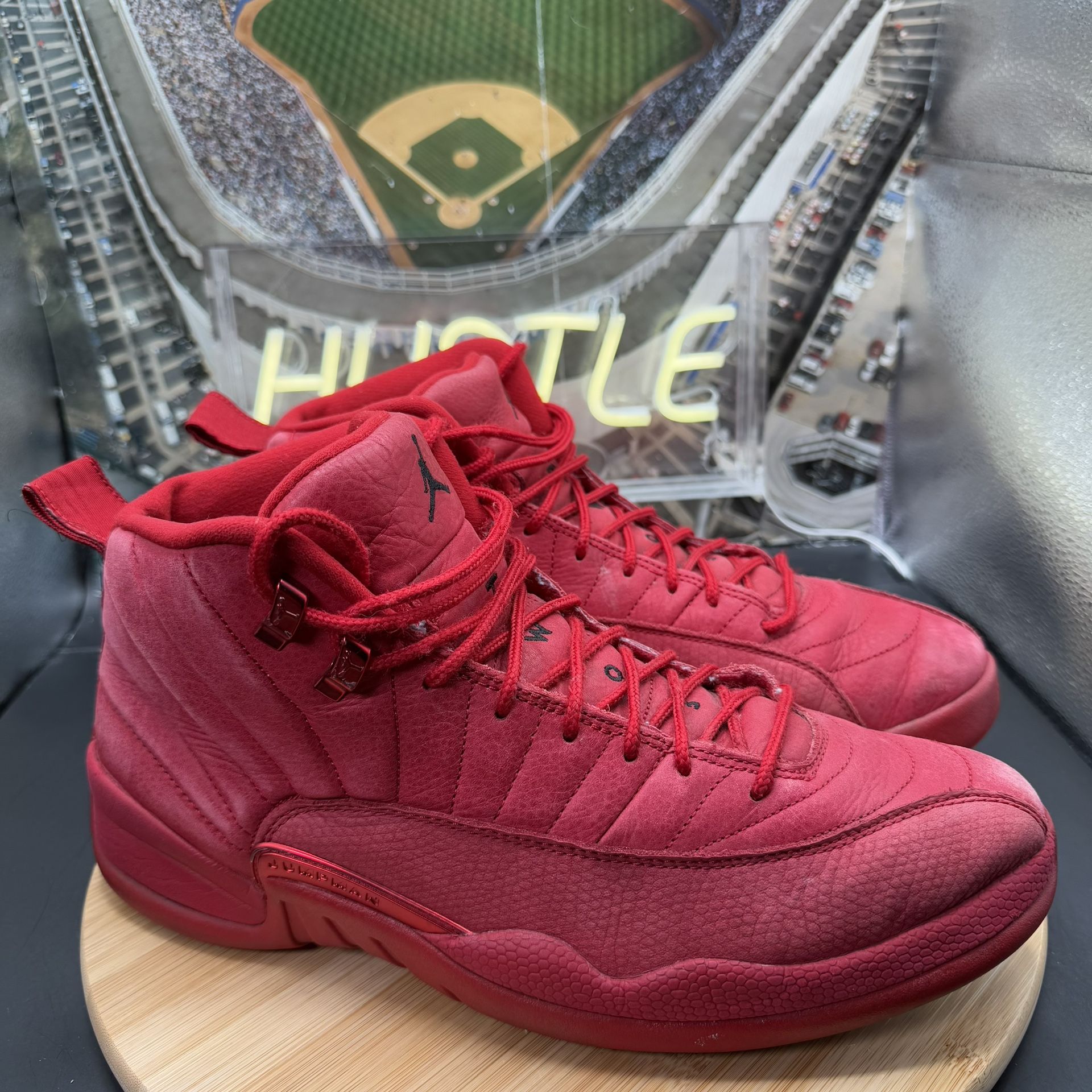 Air Jordan 12 Retro 'Gym Red' Men's Size 12 - photo 2