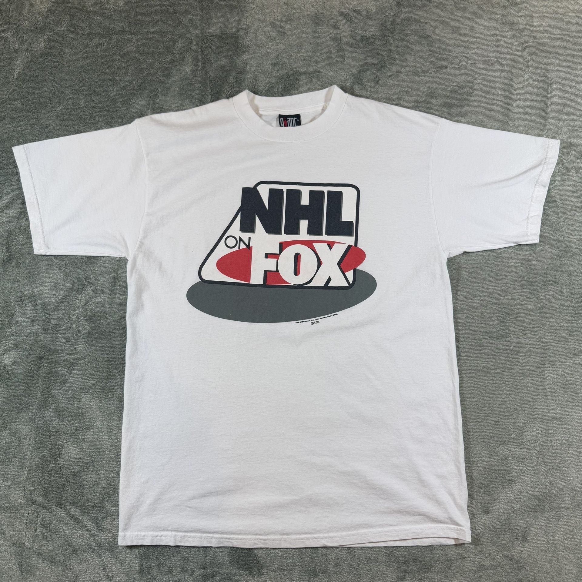 Vintage 90s NHL On Fox T-shirt Men’s XL - photo 2