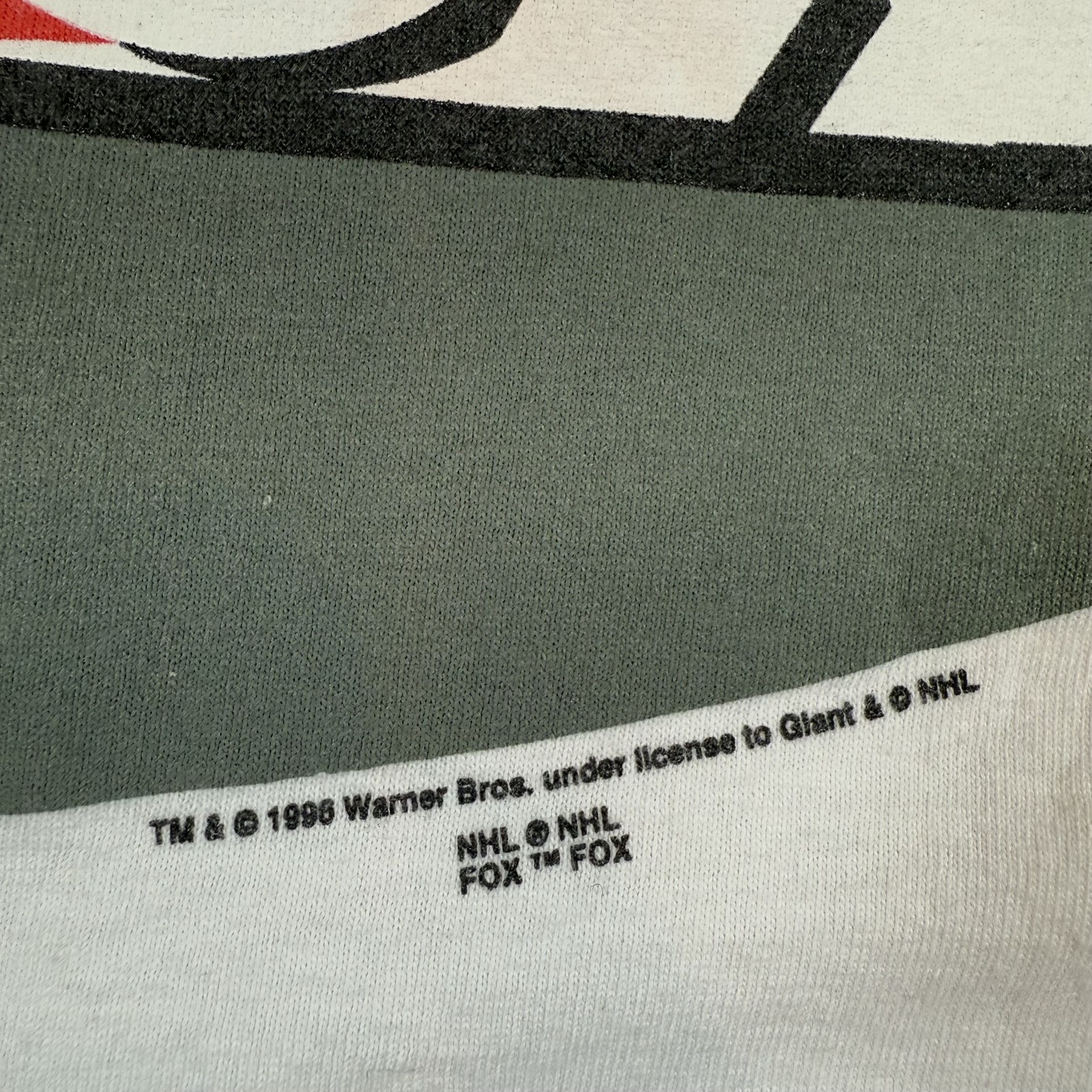 Vintage 90s NHL On Fox T-shirt Men’s XL - photo 5