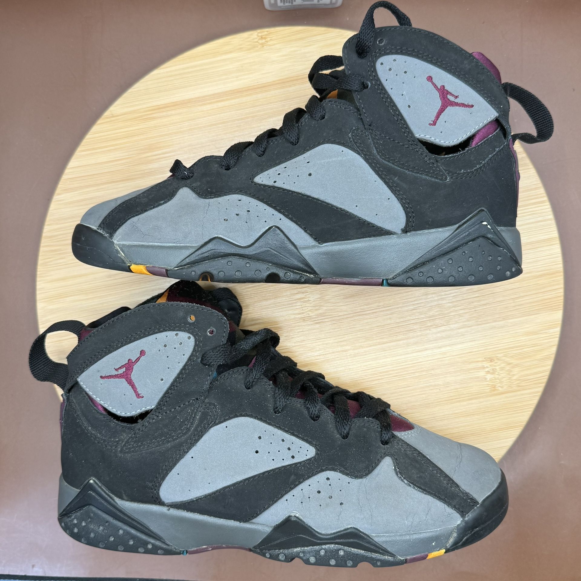Nike Air Jordan 7 Retro GS 'Bordeaux' (2015) Sz 6Y - photo 5