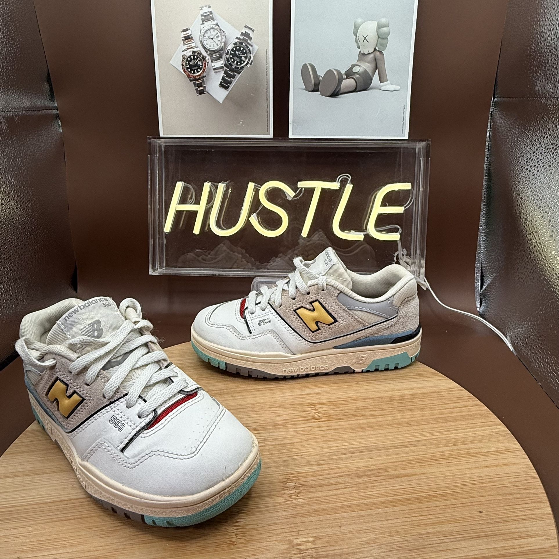 New Balance 550 (PS) “White Surf” Sz 12C