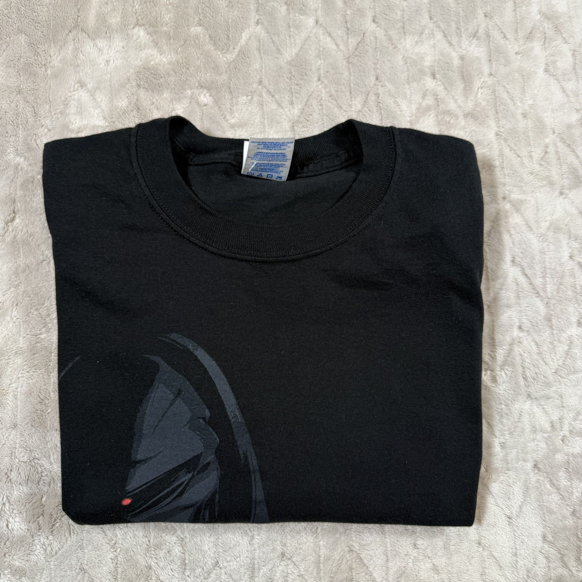 Retro Y2K Battlestar Galactica Cylon Black T-shirt