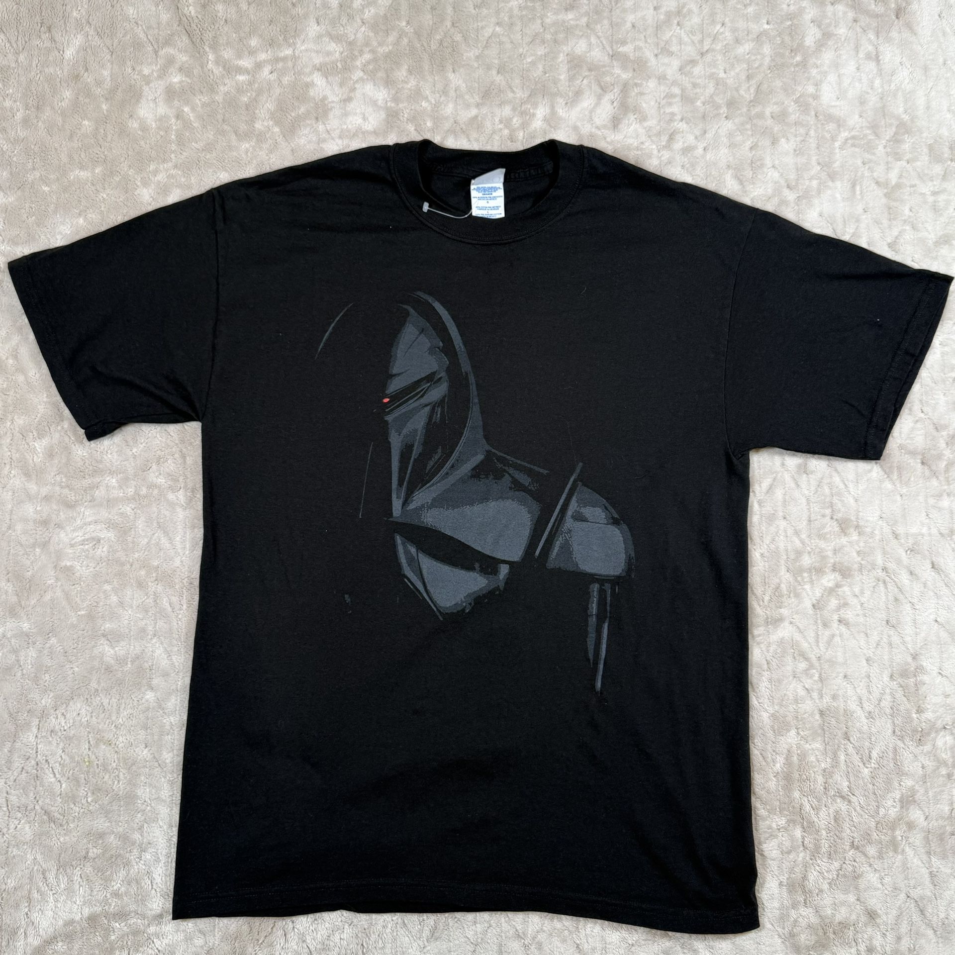 Retro Y2K Battlestar Galactica Cylon Black T-shirt - photo 2