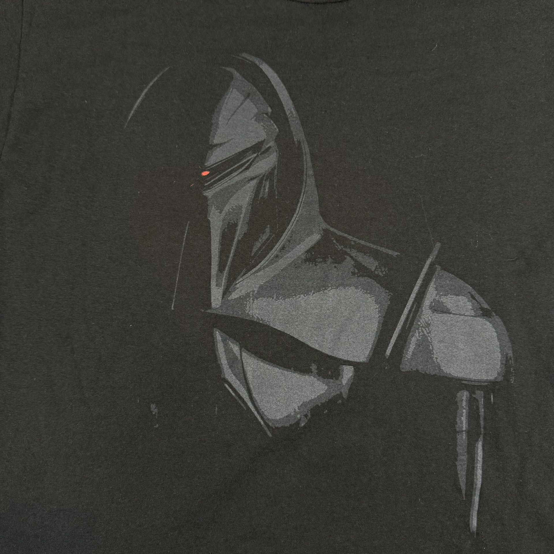 Retro Y2K Battlestar Galactica Cylon Black T-shirt - photo 4