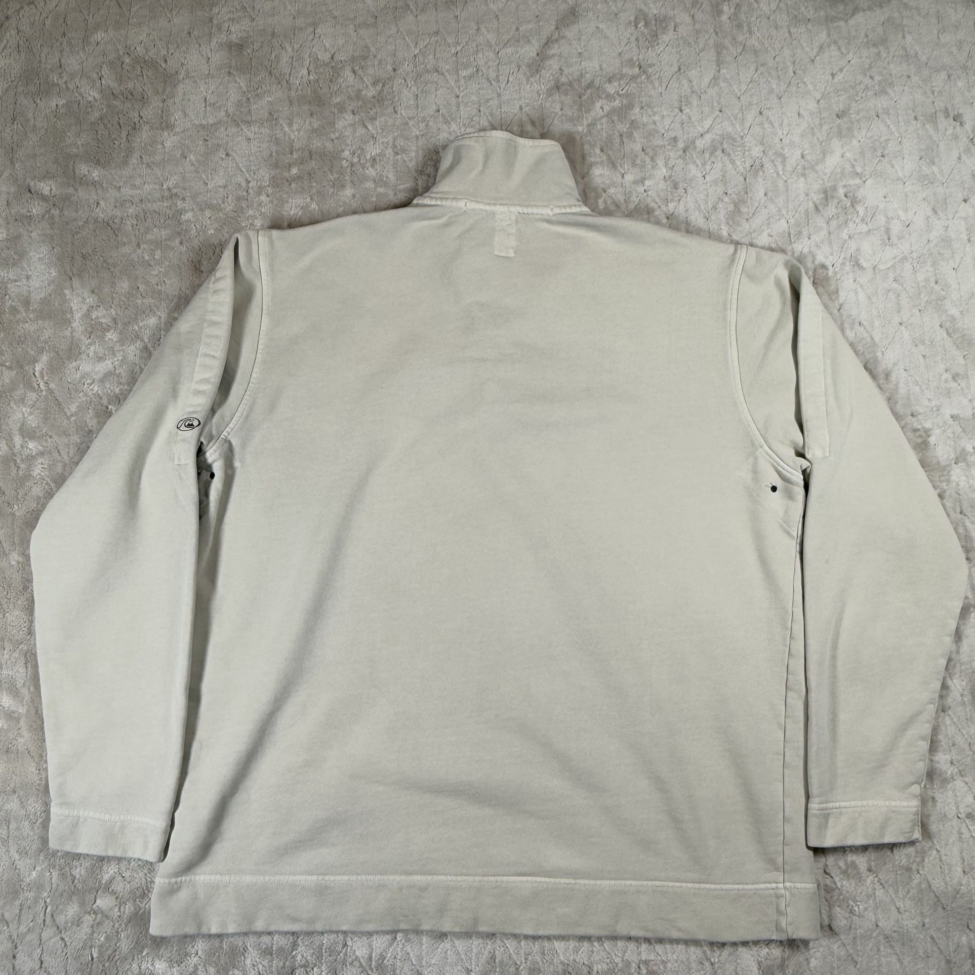 Quicksilver 1/4 Zip Pullover Silver Edition Sweater Beige/Tan si - photo 3