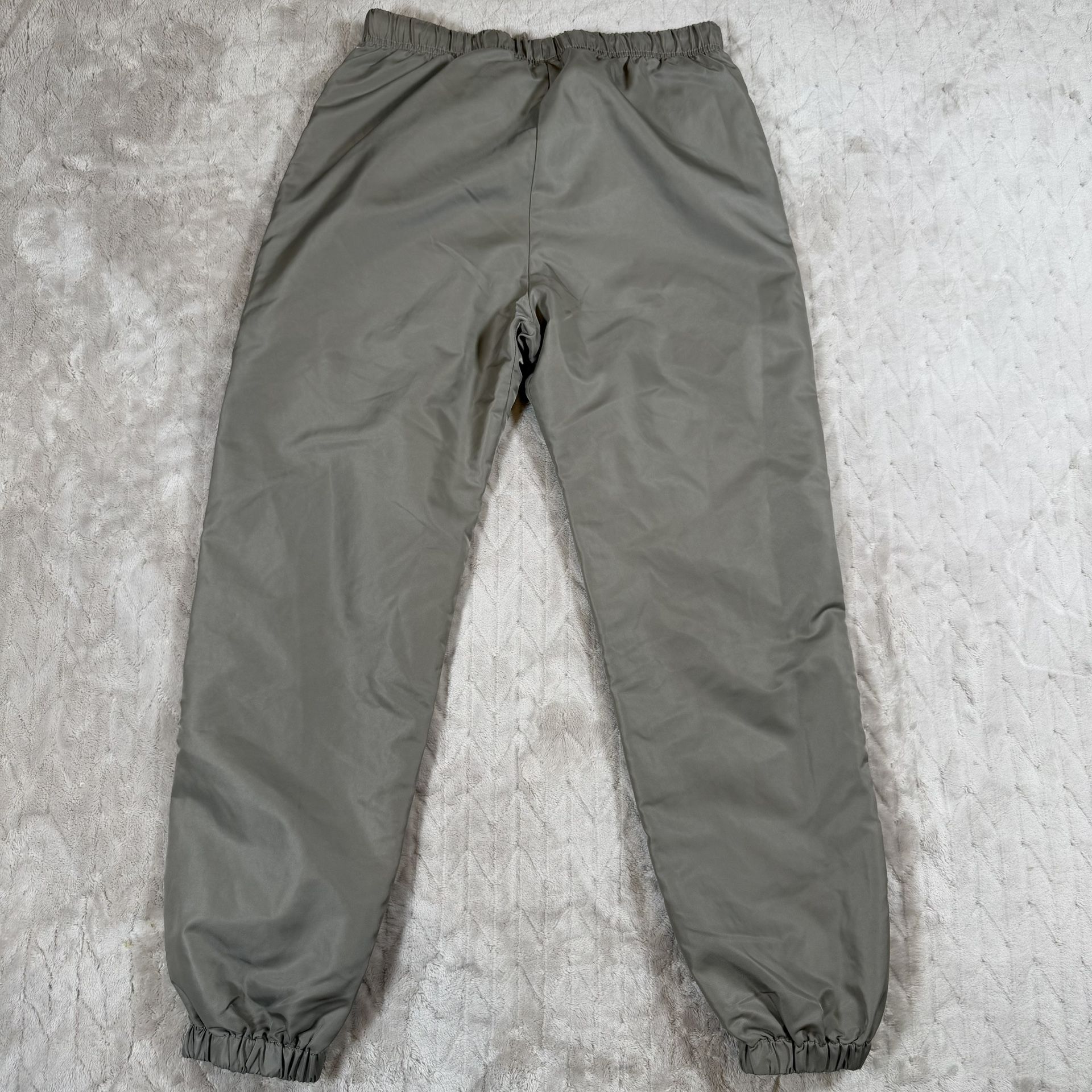 Fear Of God Essentials Nylon Track Pants Dessert Taupe M - photo 2