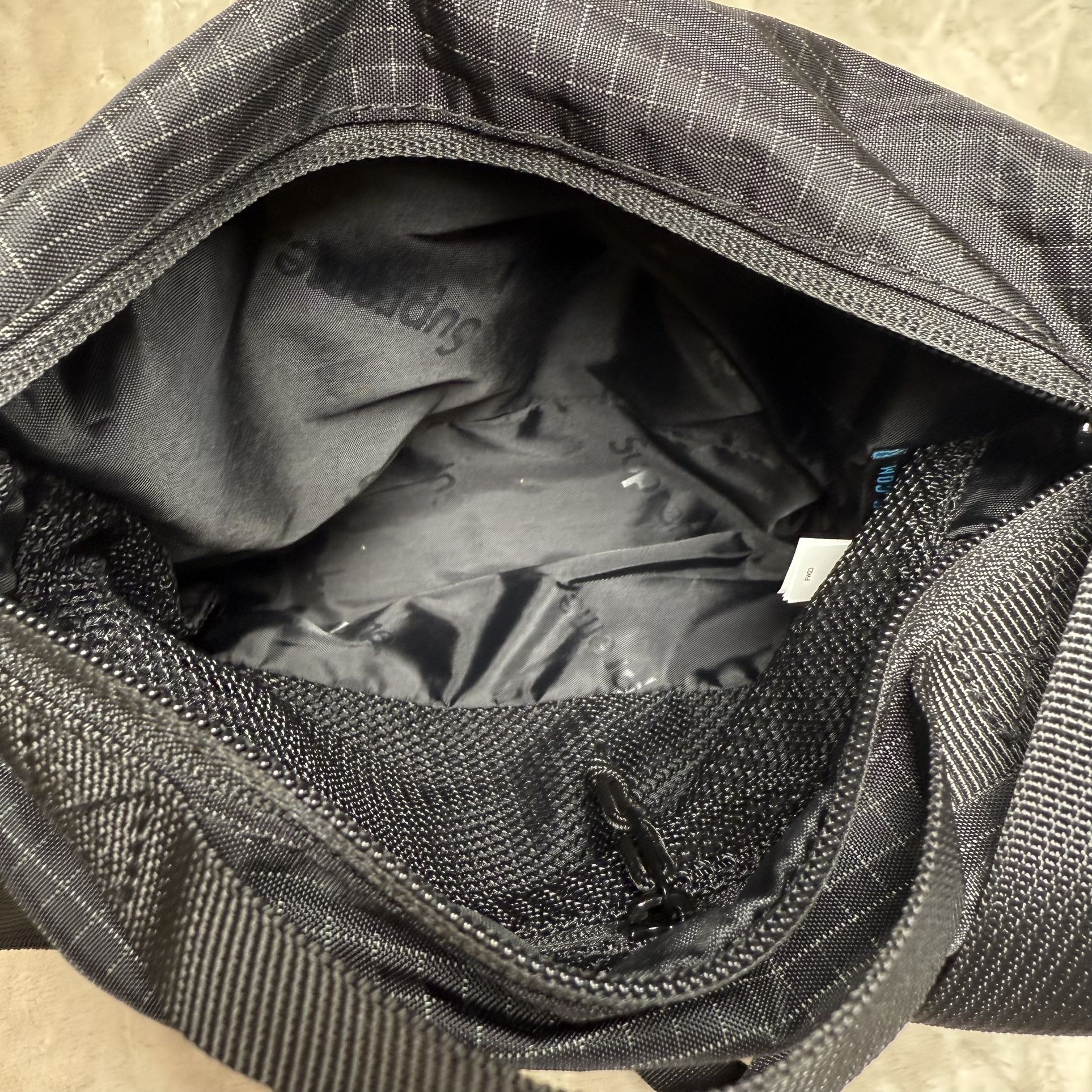 Supreme Logo Shoulder Bag Black (FW23) US 4L Water Resistant - photo 4