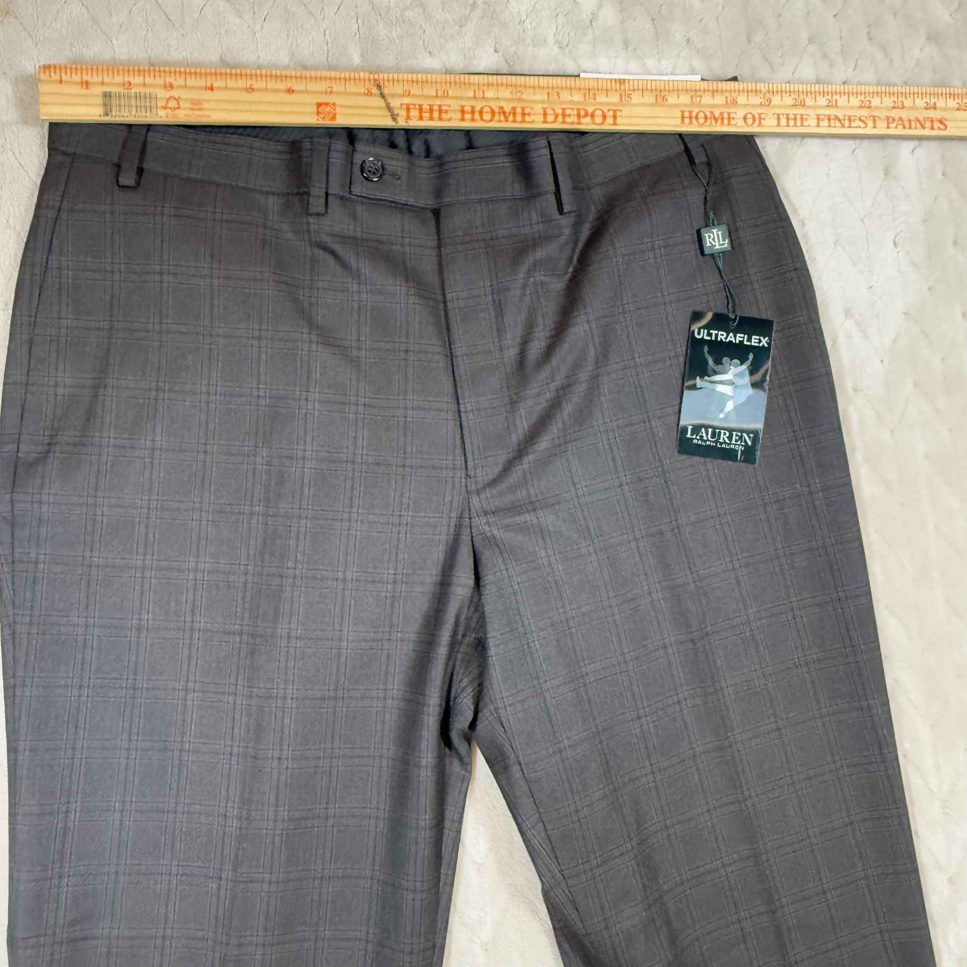 Lauren Ralph Lauren Ultra Flex Brown Dress Pants 38W X 34L - photo 4