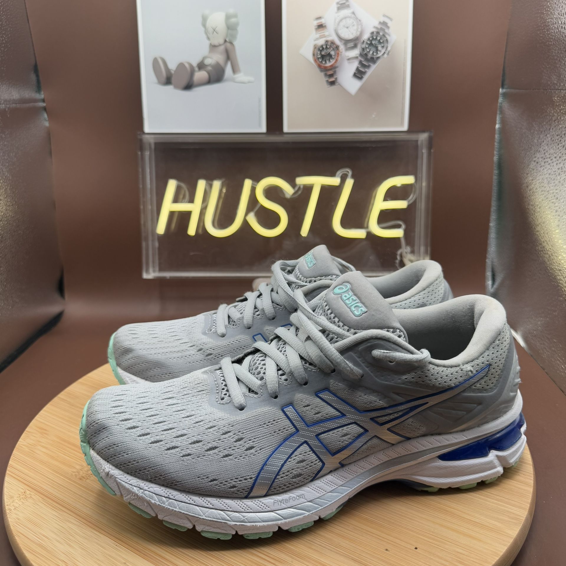 ASICS Women’s GT-2000 9 'Light Grey Blue' Sz 8 - photo 3