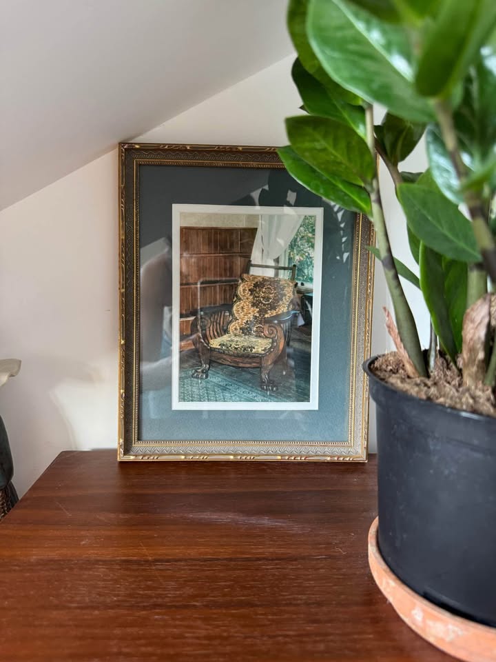 Professionally Framed Vintage Art - photo 5