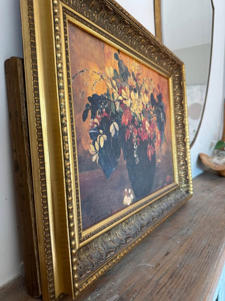 Framed Gauguin "A Vase of Flowers" Artagraph - photo 3