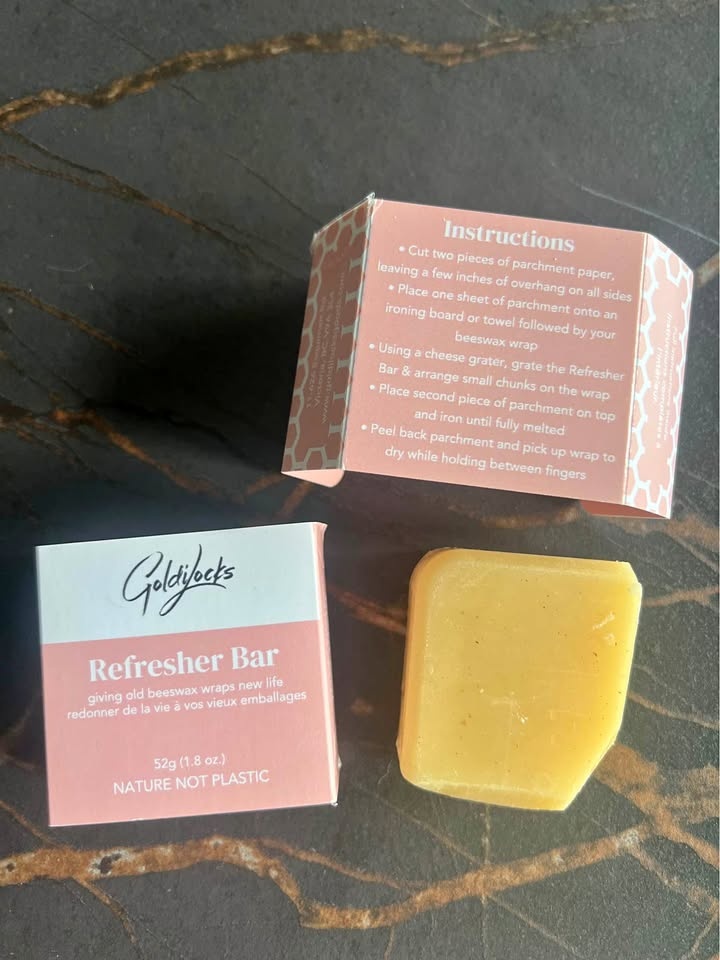 Goldilocks beeswax refresher bar