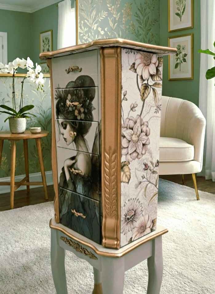Refurbished jewelry armoire - photo 2