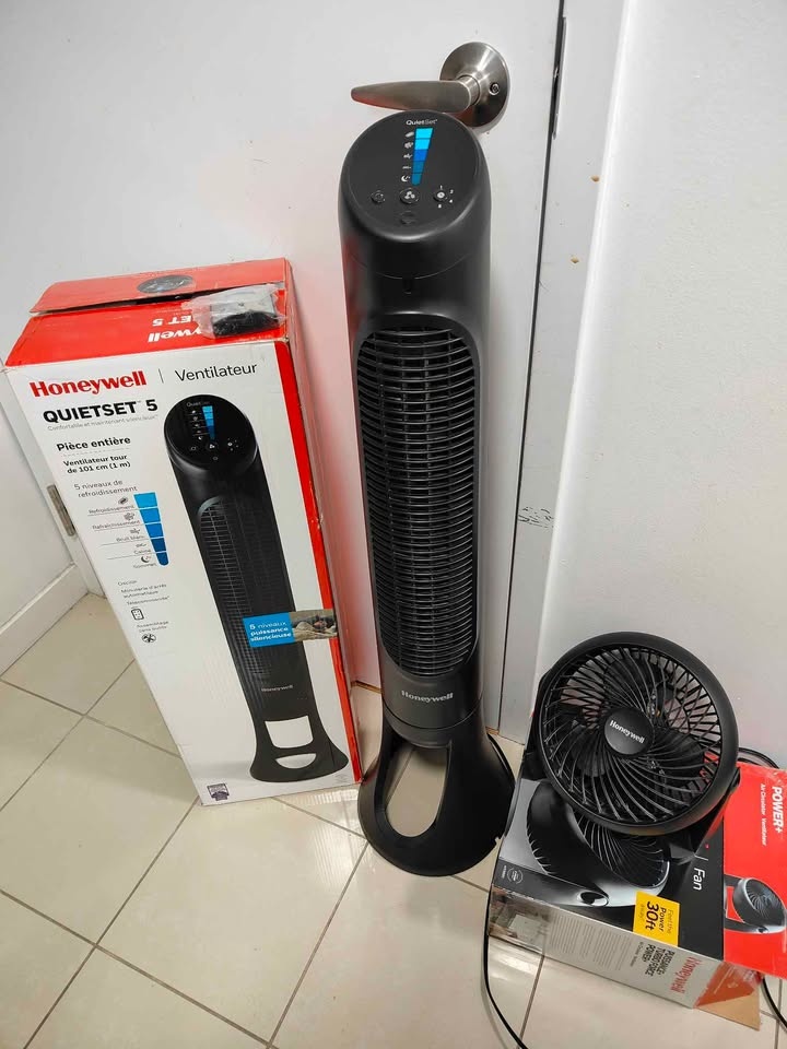 Moving Sale - Honeywell Fans – QuietSet 5 & Turbo Fan - photo 2