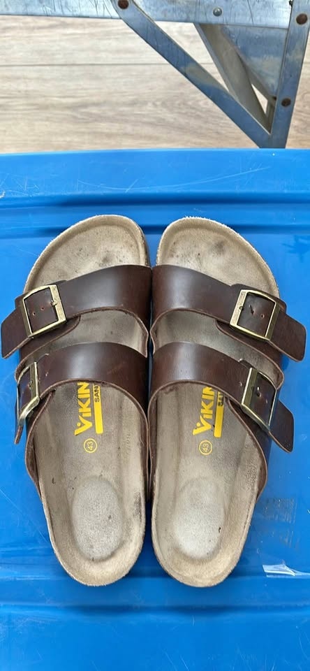 Viking Leather Sandals Size 43 ( 9.5-10) Men’s