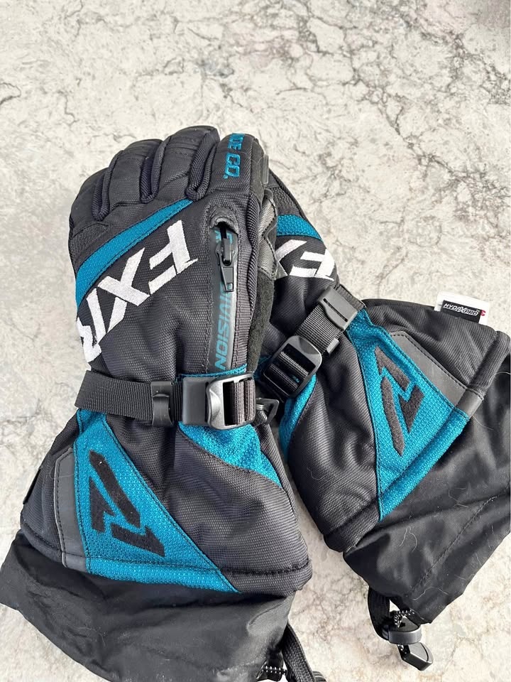 FXR Size XSmall snowmobile gloves