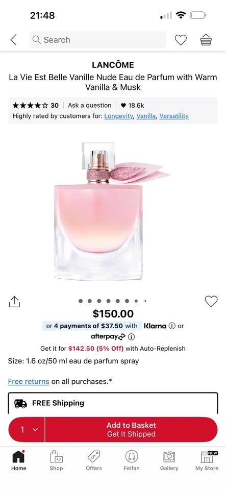 Lancôme La Vie est belle Vanille Nude - photo 2