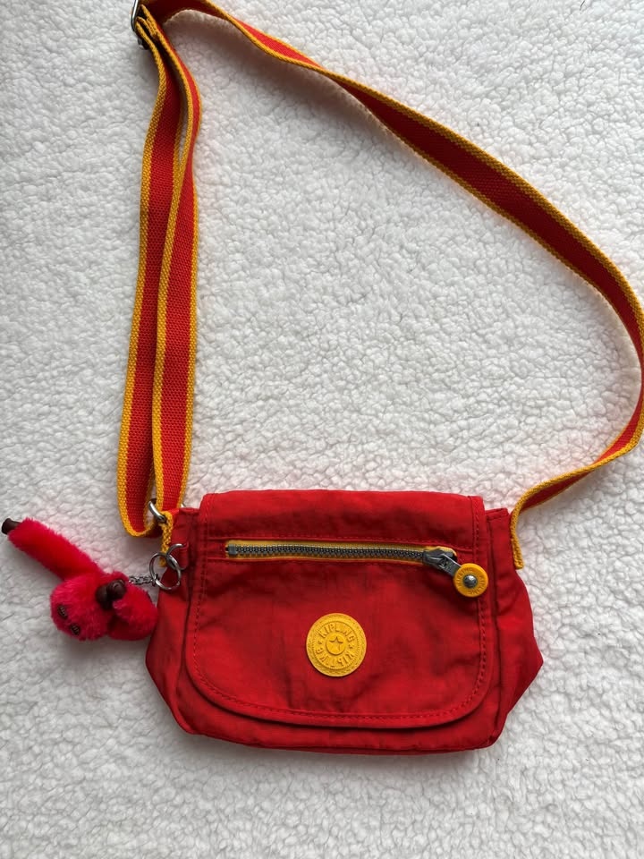Y2K Kipling red Sabian mini crossbody bag - photo 2