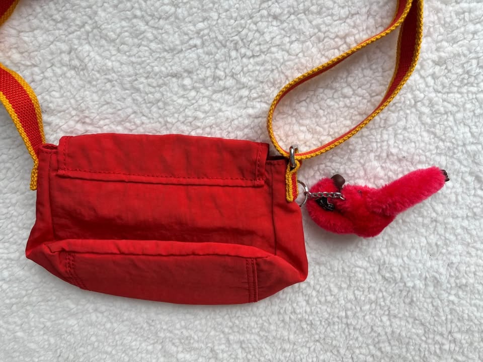 Y2K Kipling red Sabian mini crossbody bag - photo 3