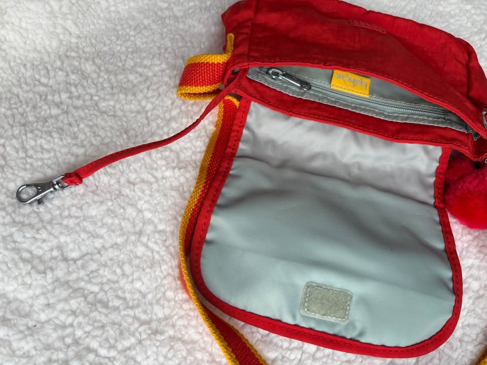 Y2K Kipling red Sabian mini crossbody bag - photo 5