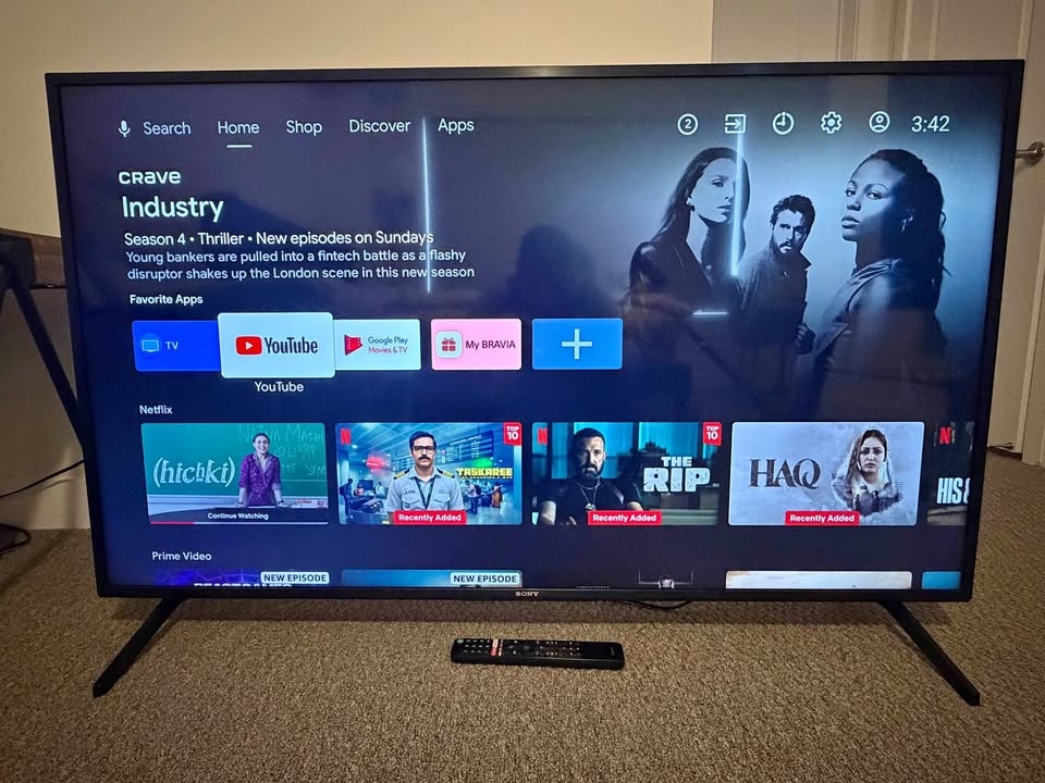 Sony 55” 4K UHD Smart TV – Excellent Condition (X800E)