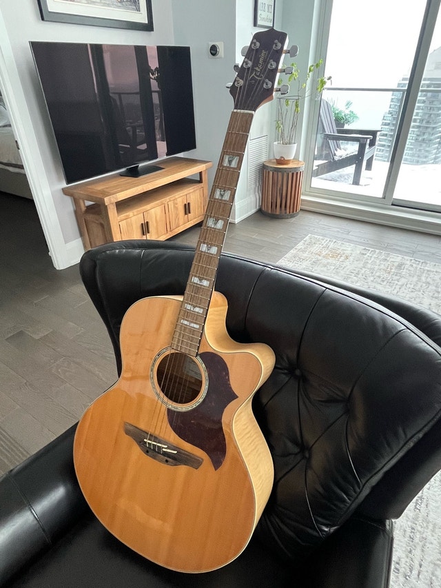 Takamine EG523SC Guitar with Hardcase - photo 4