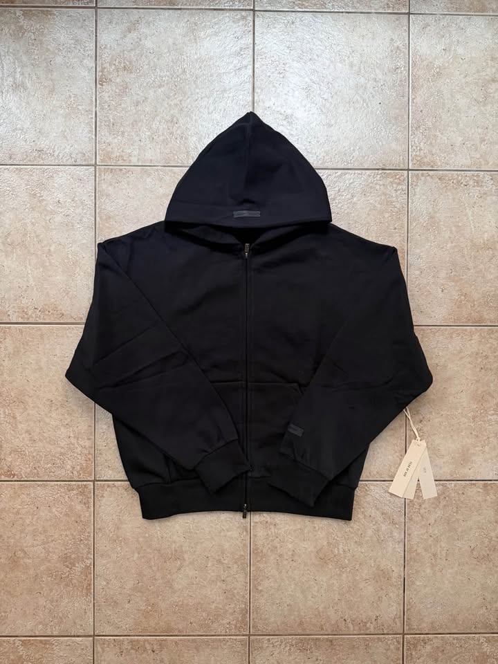 *AUTHENTIC* Essentials SS25 Zip Up Hoodies “Homestead & Jet Blac - photo 4