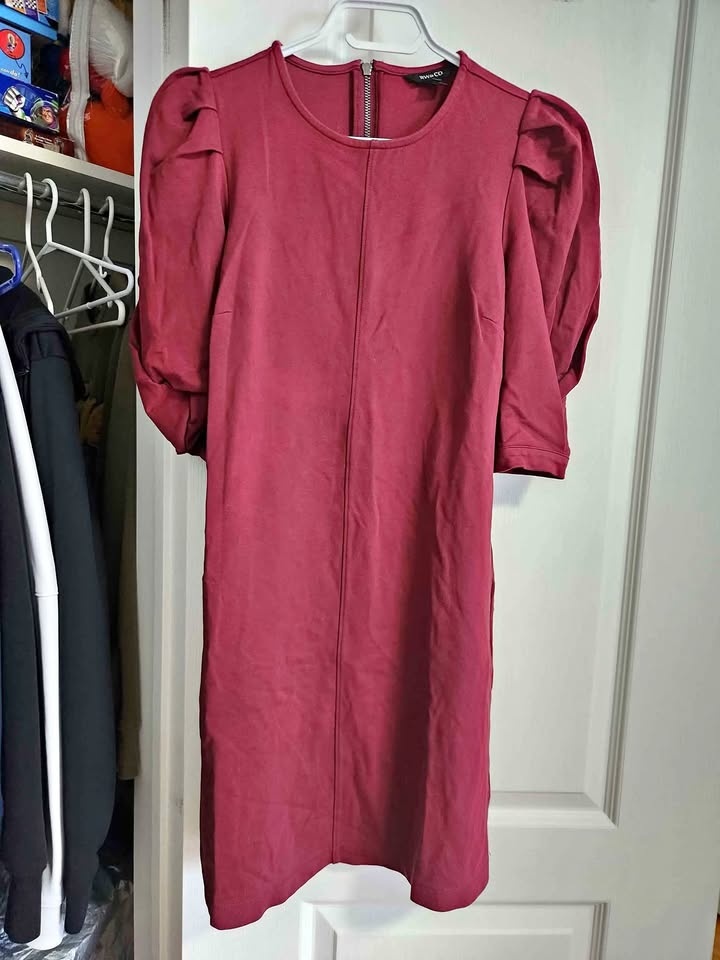 RW&CO Burgundy Dress – Work / Event – Size XS