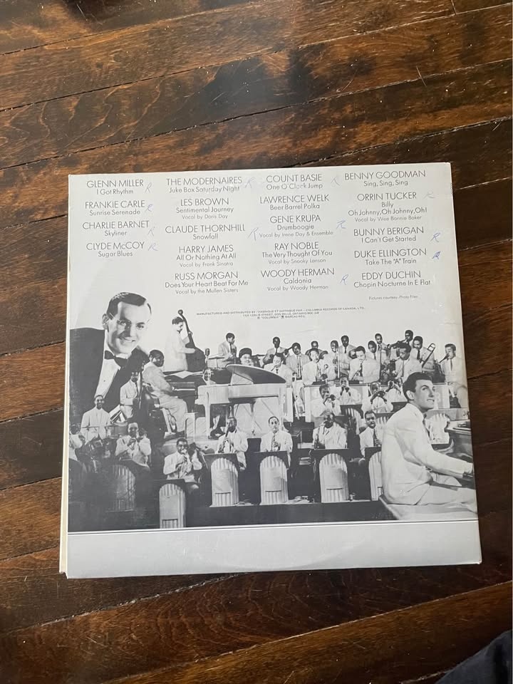 Big Bands - Greatest Hits Vinyl Record - photo 3