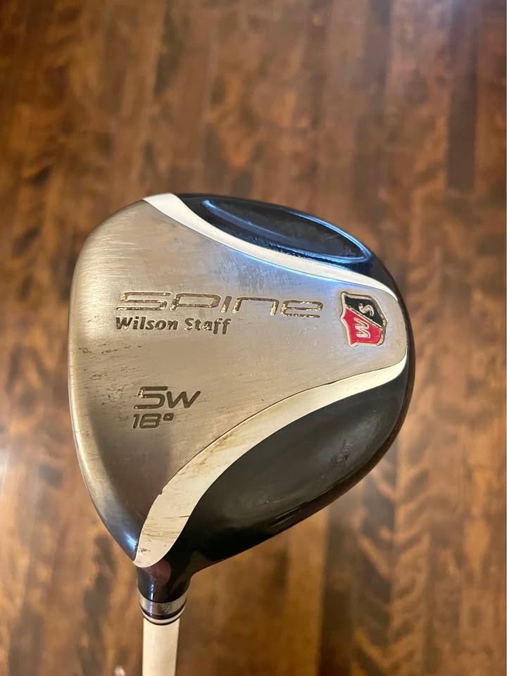 Wilson Staff Spine 5-Wood Left Handed 18° with Headcover