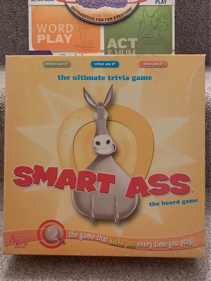 Board Games: Cranium, Smart Ass, The Logo Board Game 🏆 - photo 2
