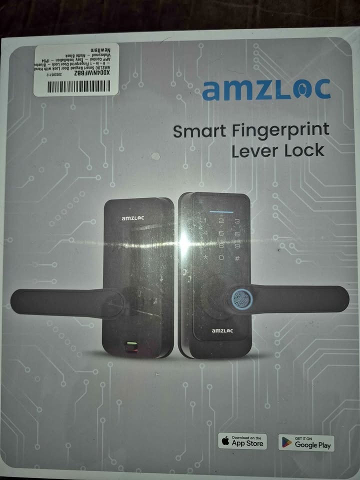 Door lock with smart fingerprint