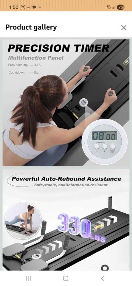 Pilates reformer training board - photo 4