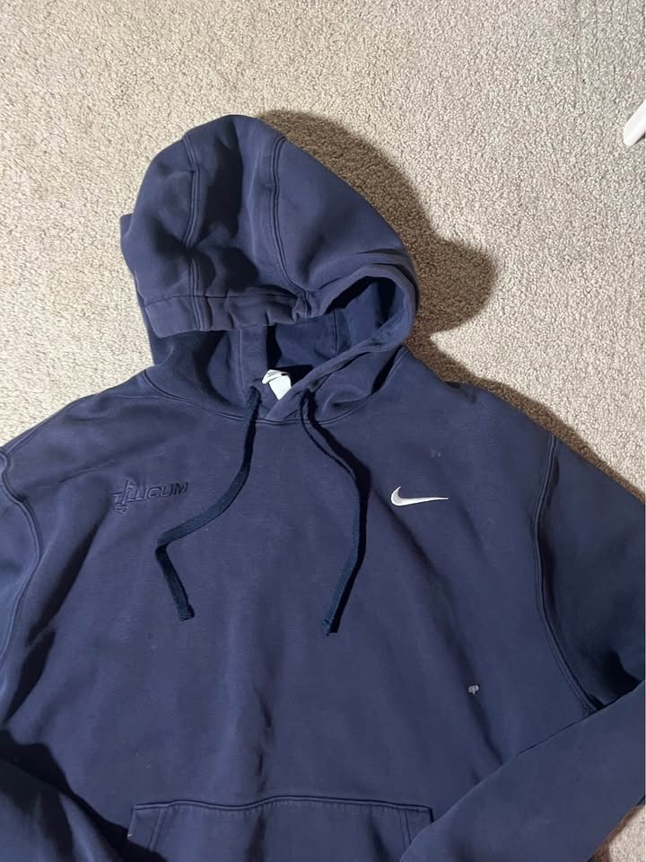 Navy blue Nike hoodie XL - photo 2