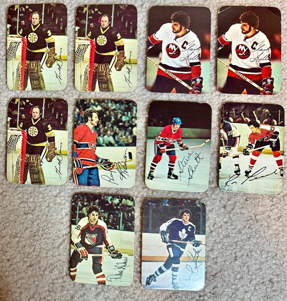 1977-78 Opeechee Glossy NHL Hockey Cards