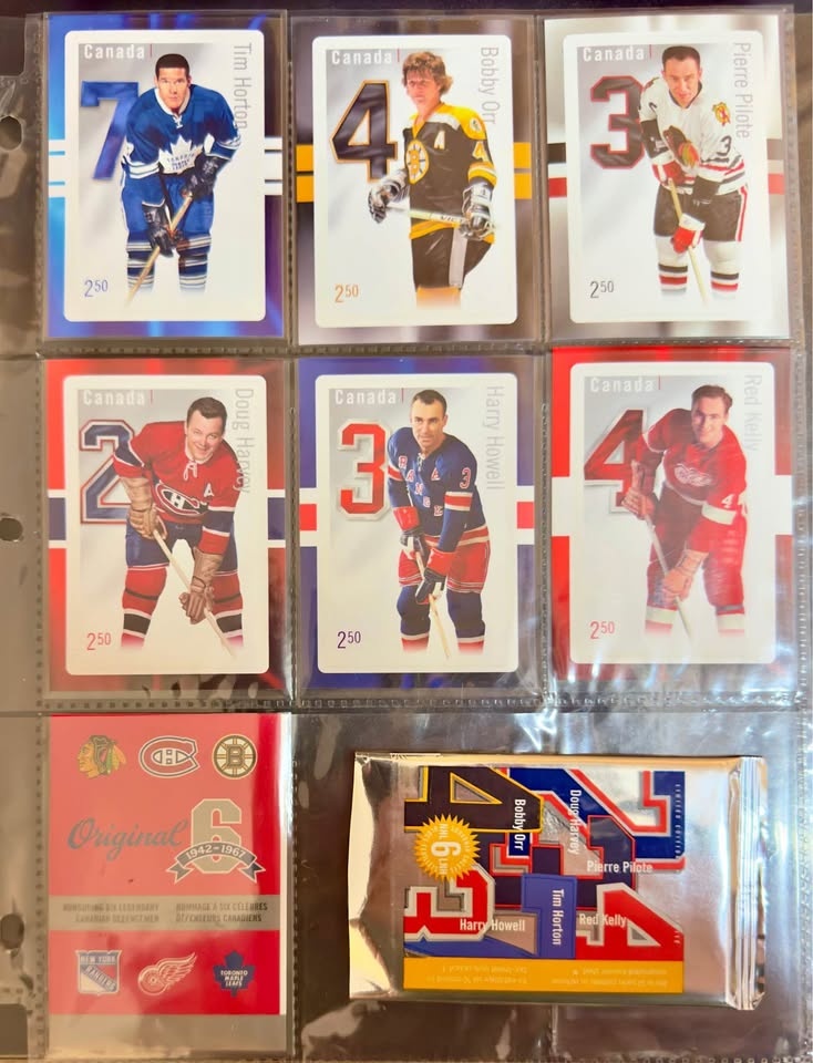 2014 Canada Post Original Six Stamp Booklet