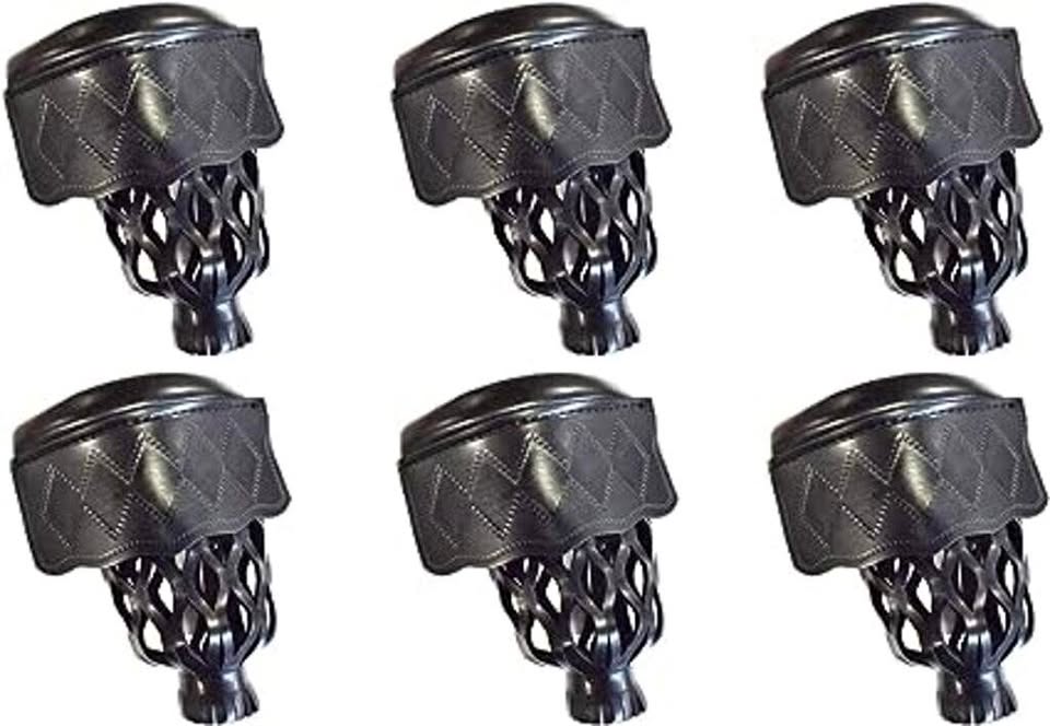 Pool Table Billiard Leather Pockets - Set of 6