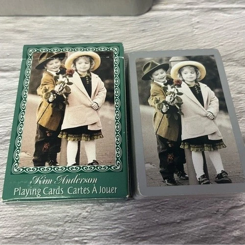 Vintage Kim Anderson Bicycle Playing Cards In Tin 2000 - photo 4