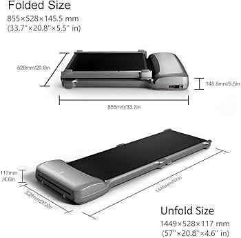 Walking pad c1 foldable compact