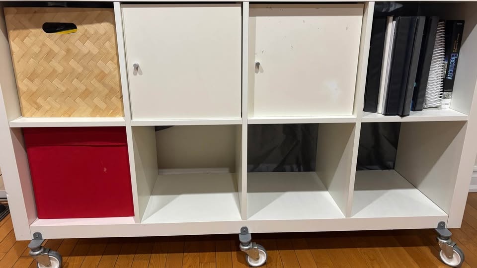 IKEA KALLAX Shelf Unit with 6 Wheels (3 Locking) - photo 2